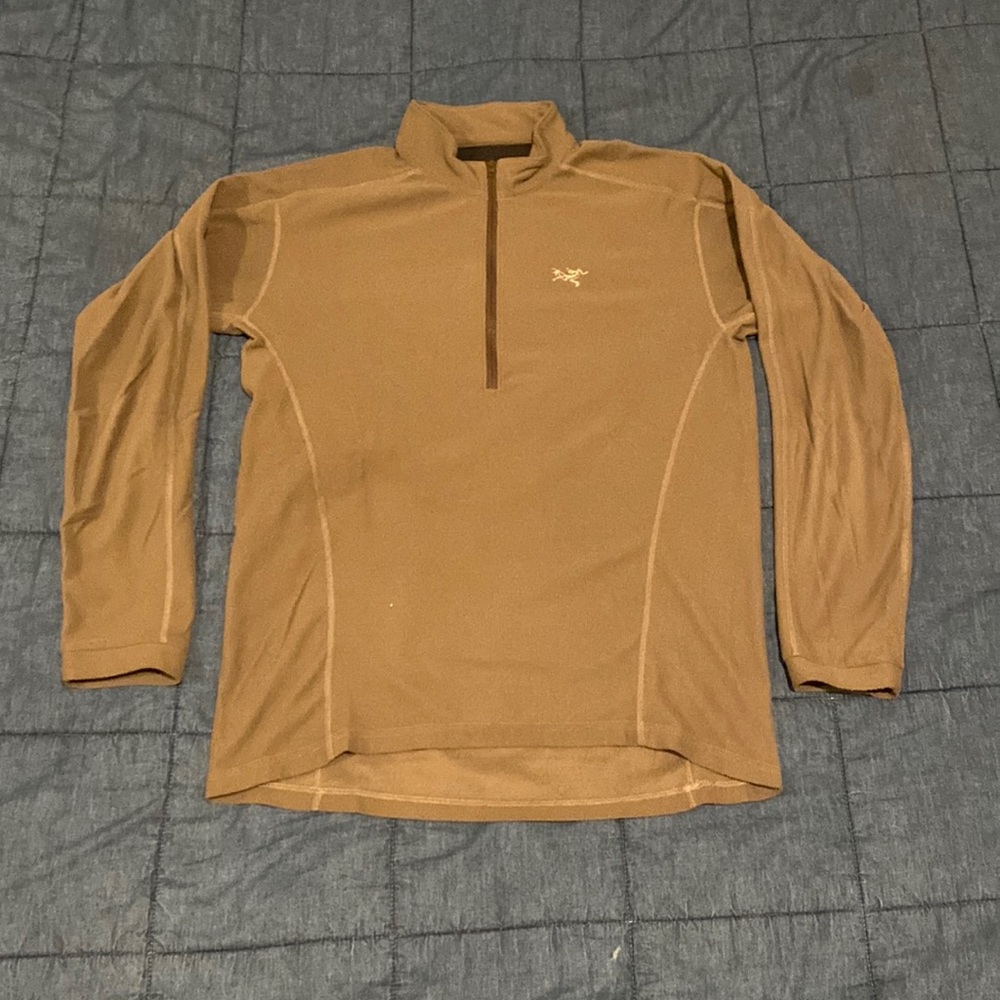 COPY - Mens tan arcteryx fleece
